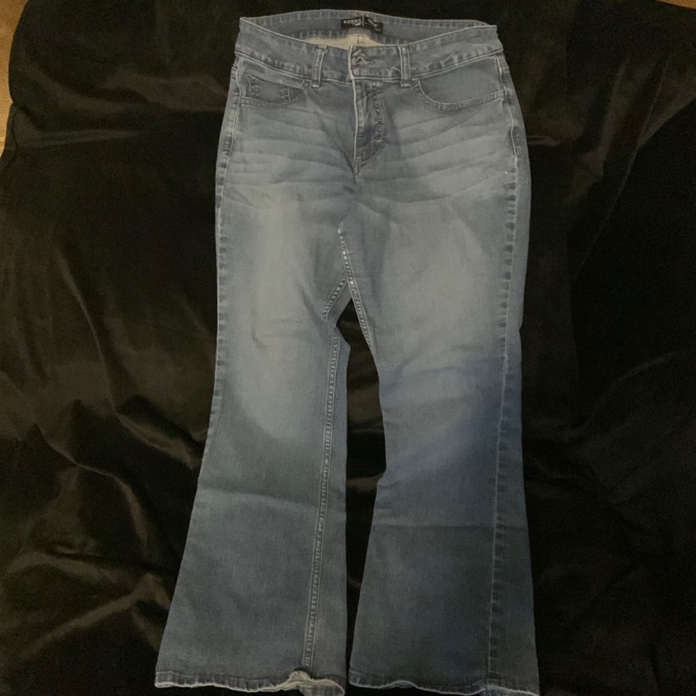 Women’s Riders by Lees Mid Rise Bootcut Jeans Size 10 Petite